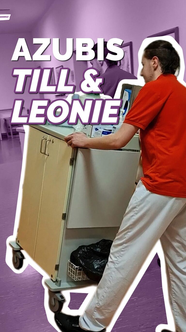 🤝 Pflege bedeutet Verantwortung, Nähe und Teamarbeit. Till und Leonie machen ihre Ausbildung zur Pflegefachfrau bzw. zum... 🤝 Pflege bedeutet Verantwortung, Nähe und Teamarbeit. Till und Leonie machen ihre Ausbildung zur Pflegefachfrau bzw. zum...