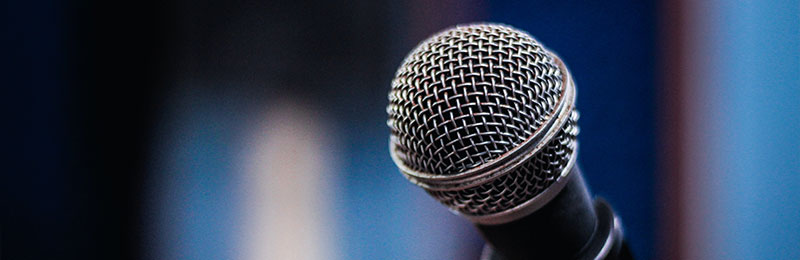 Foto: Ein Mikrofon