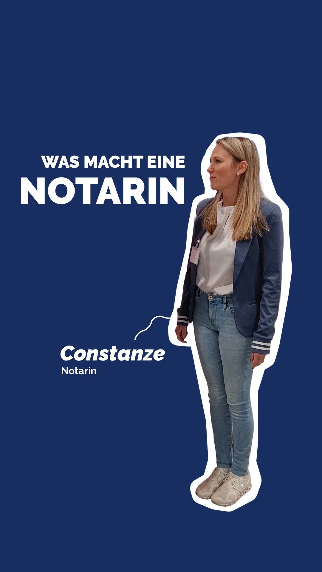 Zwischen Unterschriften und großen Entscheidungen: Als Notarin begleitet Constance Menschen bei den wichtigen Schritten...