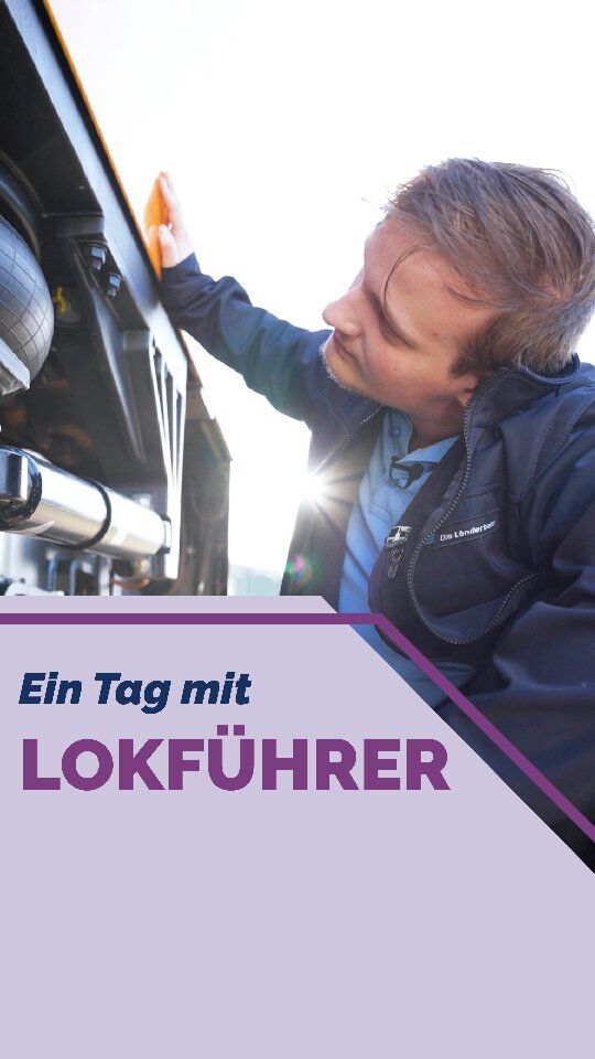 🚅👨‍✈️Ich kann. Ich will. Ich werde. – Dominik von @dielaenderbahn hat als Lokführer seinen beruflichen Traum...