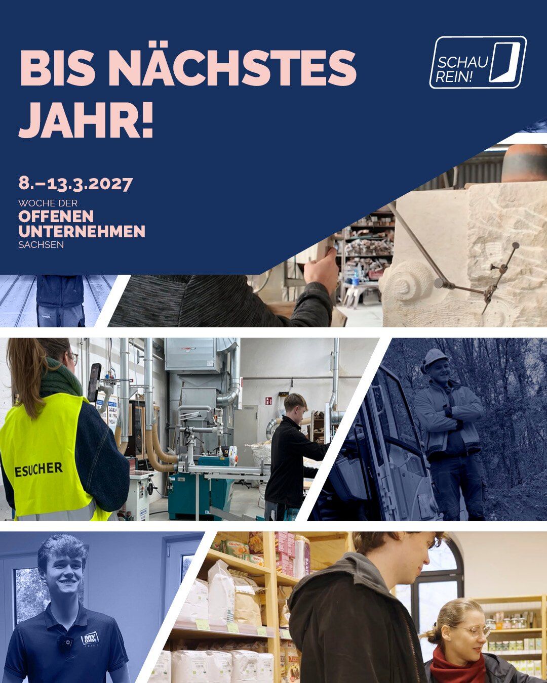 ✨ Das war die »Woche der offenen Unternehmen Sachsen«! Was für eine intensive und spannende Woche! Wir bedanken uns... ✨ Das war die »Woche der offenen Unternehmen Sachsen«! Was für eine intensive und spannende Woche! Wir bedanken uns...