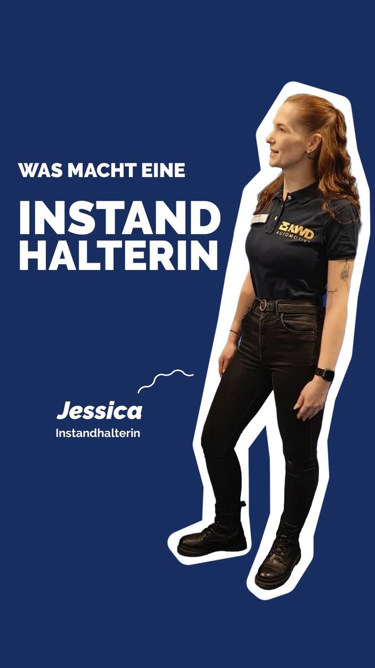 Fehler finden, Lösungen umsetzen und dafür sorgen, dass alles läuft – das ist Jessicas Job als Instandhalterin bei... Fehler finden, Lösungen umsetzen und dafür sorgen, dass alles läuft – das ist Jessicas Job als Instandhalterin bei...