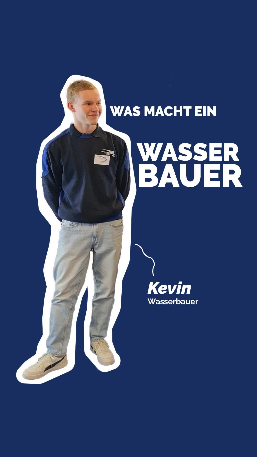 Wasser in Bewegung halten – das ist Kevins Aufgabe. Als Wasserbauer bei der @ltv_sachsen ist er draußen an Flüssen,...